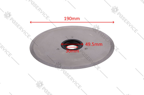 RGV disco lama 190mm 19cm liscia affettare per affettatrice Ausonia 190	