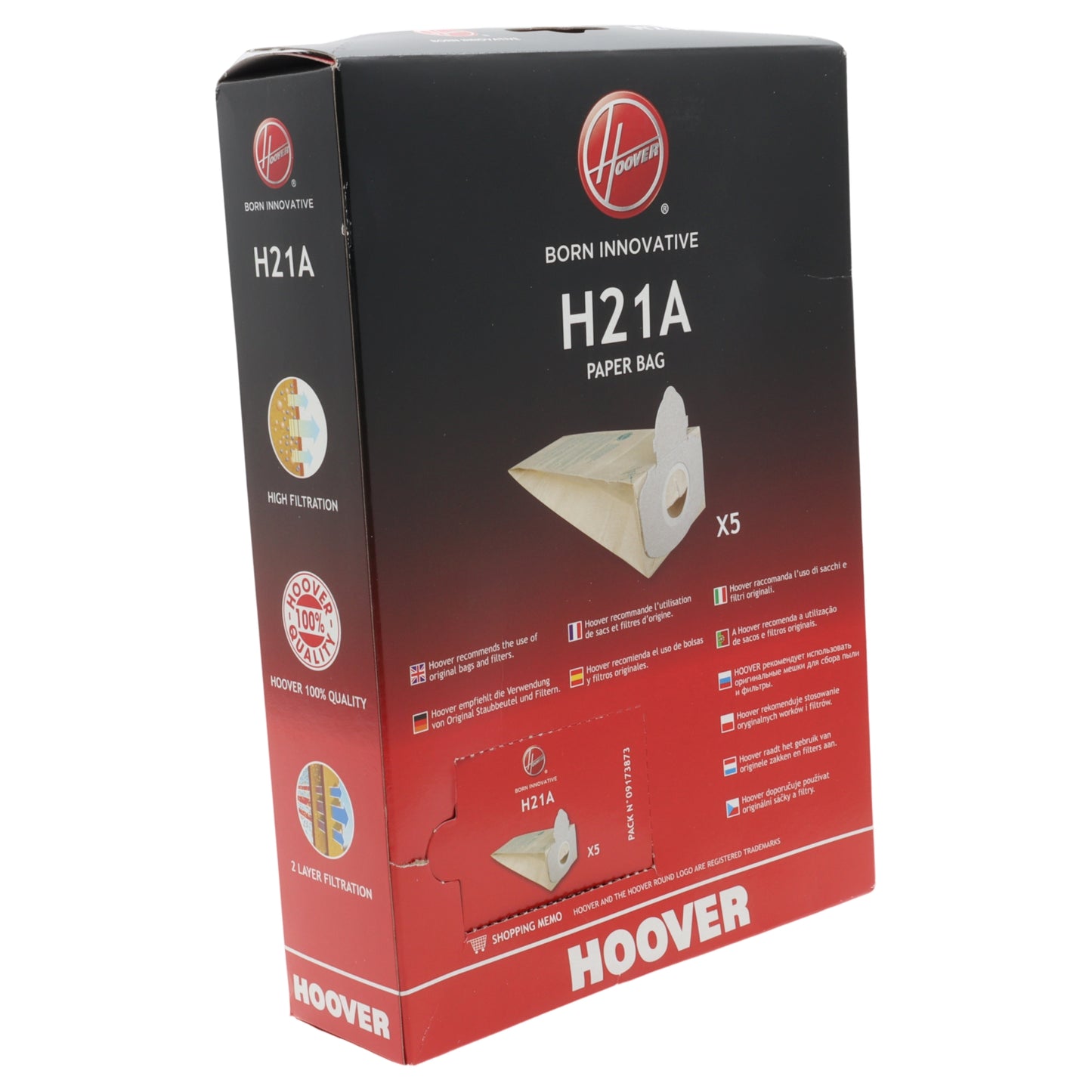 Hoover kit 5x dust bags paper broom vacuum cleaner Acenta SCS3 SCS4 SCSB