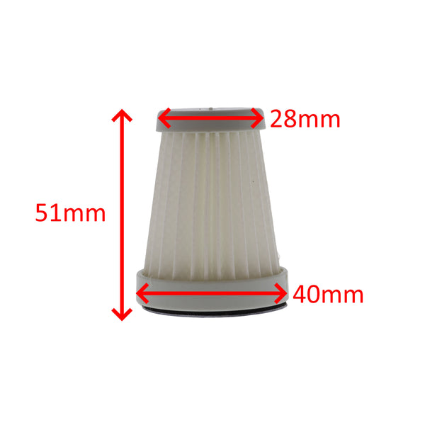 Taurus filtro HEPA 51mm aspirabriciole Liberty Digital HVCA6111B 948909