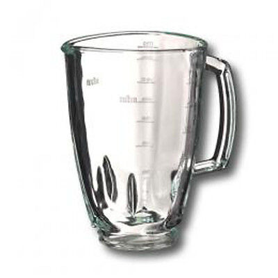 Braun caraffa bicchiere vetro frullatore Multiquick 3 5 4184 4186 MX2050 JB3060