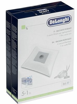 DeLonghi 5 Bags DLS97 Romeo Powersimac XTD2070 XTJ140 VTE16 XTD2050