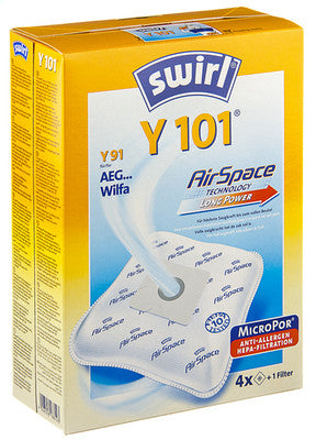 Swirl 4 sacchetti microfibra Y101 XTRC160 XTRC150 XTRC135 XTRC140 VTM16 VTM15
