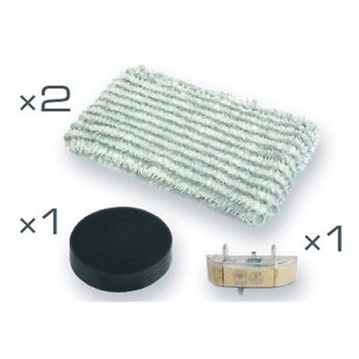 Rowenta kit 2x doek filter kalk spons stoomreiniger Clean & Steam RY7535 RY7557