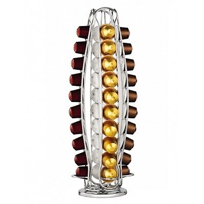 KRUPS NESPRESSO SUPPORTO 40 PORTA CAPSULE CIALDE GIREVOLE ROTANTE ESSENZA PIXIE