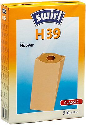 Swirl H39 5 Sachets Balai Hoover Acenta H21A H21P S827E S589E S586E S585E S580