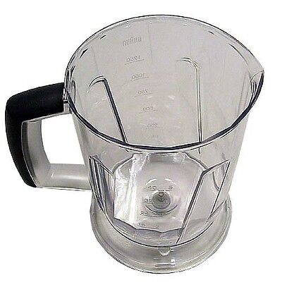 Braun caraffa tazza frullatore 1250ml Minipimer Multiquick 5 7 9 4191 4193 4196