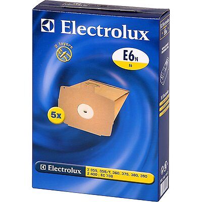 Electrolux Bags E6N Vacuum Cleaner Turbo Z355 Z360 Z375 Z380 Z390 Z400 EL9M