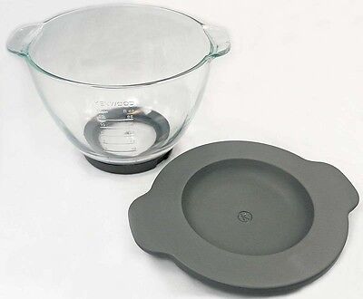 KENWOOD BOL RÉCIPIENT RÉCIPIENT EN VERRE CHEF SENSE KAT550 KAT550GL KVC5000