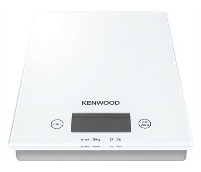 Kenwood bilancia elettronica da cucina pesa alimenti DS401 bianca 8KG garanzia