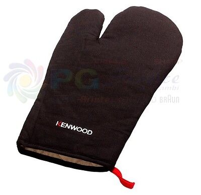 KENWOOD ACCESSORIO GUANTO DA FORNO ALTE TEMPERATURE NERO ORIGINALE IDEA REGALO