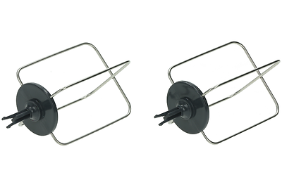 Kenwood Set 2 Whisks Steel Mounting For Robot multipro sense FPM800 FPM810