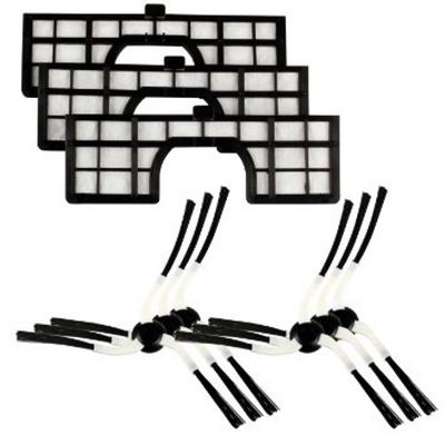 Menalux MRK02 Kit 6 Spazzole + 3 Filtro Hepa per robot Samsung Navibot SR VCR