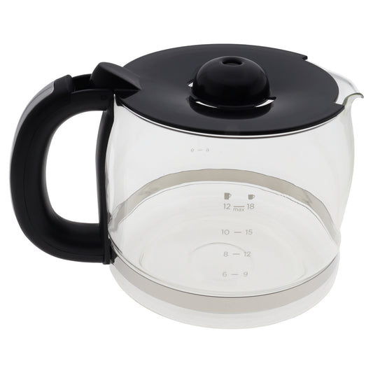 Russell Hobbs caraffa 12 tazze vetro coperchio macchina caffè Luna Matte 23240