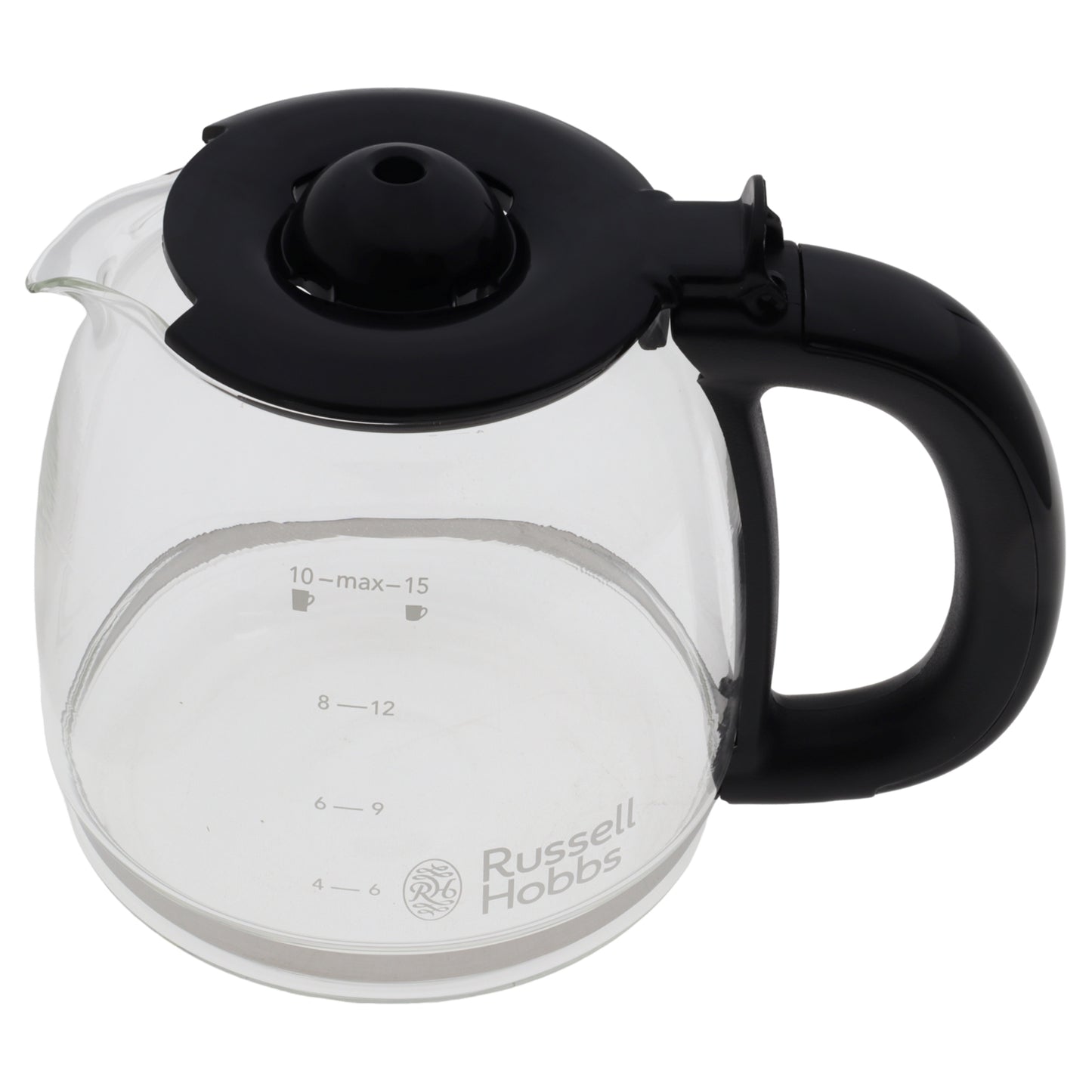 Russell Hobbs caraffa 10 tazze vetro coperchio macchina caffè Victory Colours