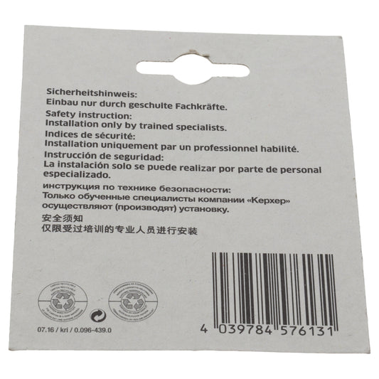 Karcher kit 5x afdichtingen 12mm slang handgreep verlenging hogedrukreiniger K3 K5 K7