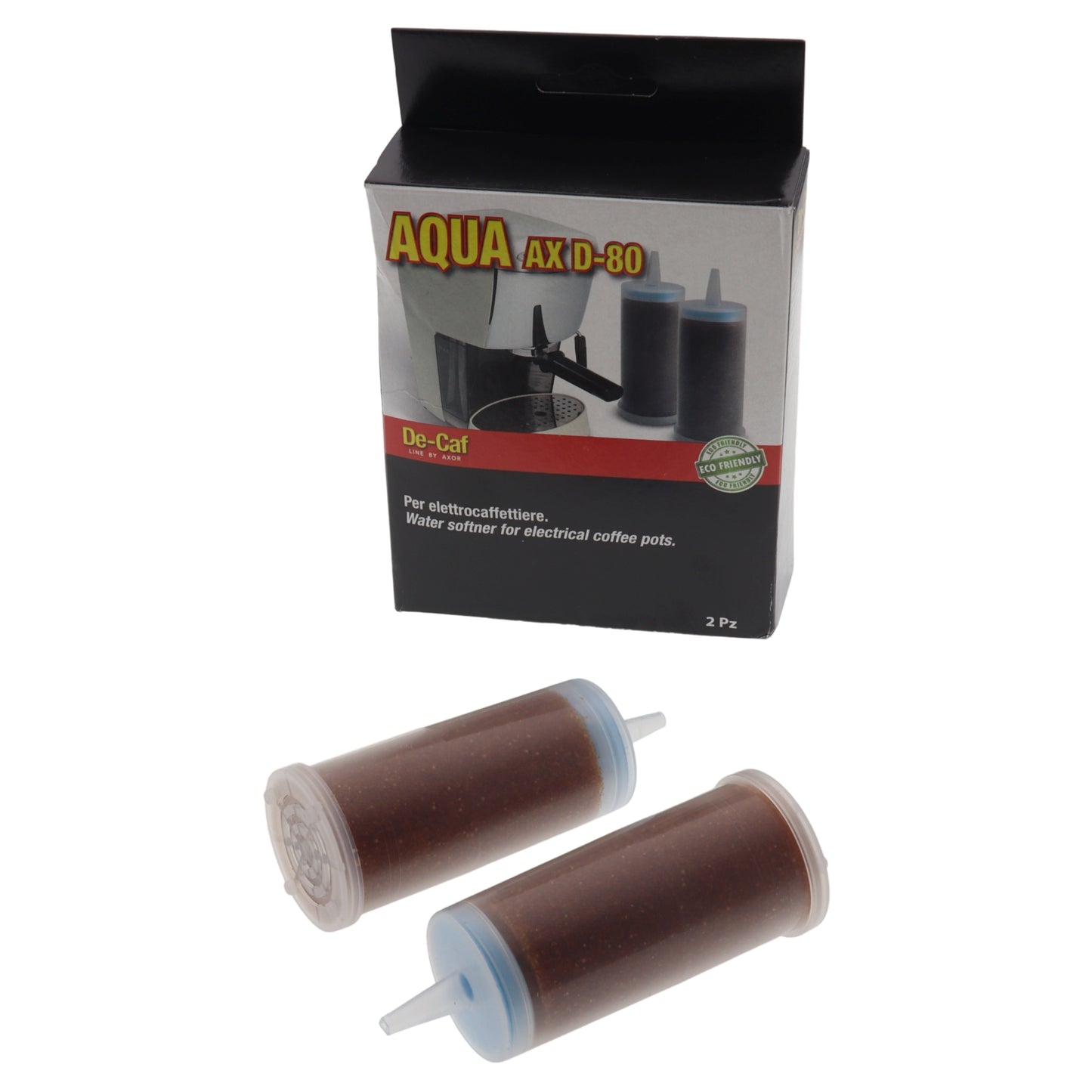 Filtro Axor AQUA AX D-80 addolcitore anti calcare per macchine da caffe ad immersione universale