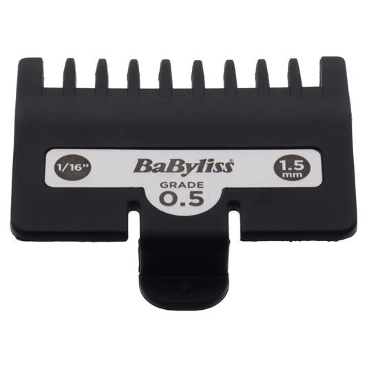 BaByliss pettine 0.5 AC375 1.5mm 1/16 rasoio Men Super-X Metal E991E E992E E996E