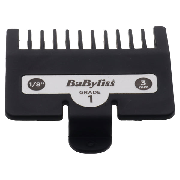 BaByliss comb 1 AC312 3mm 1/8 razor Men Super-X Metal E991E E992E E996E