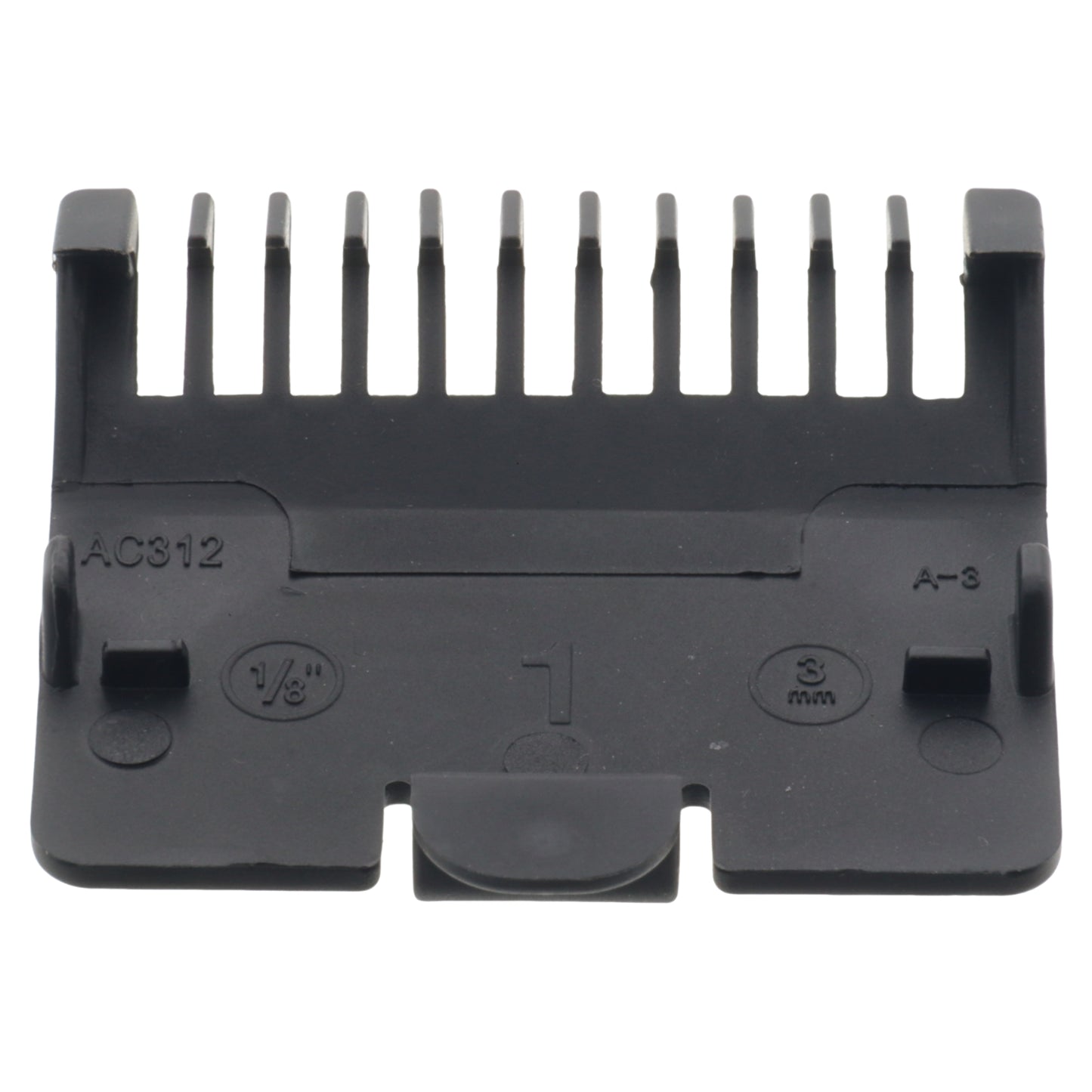 BaByliss comb 1 AC312 3mm 1/8 razor Men Super-X Metal E991E E992E E996E