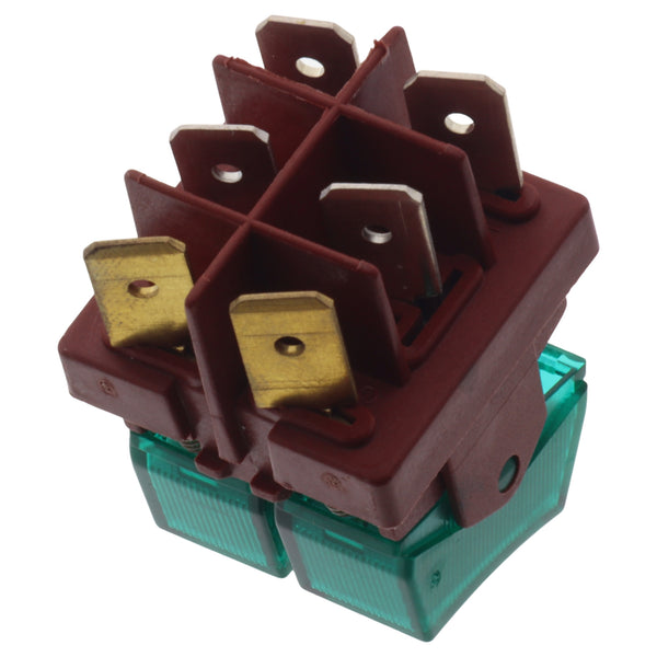 Gaggia Philips Saeco dubbele schakelaar groen koffiezetapparaat Via Veneto SIN013 COM004