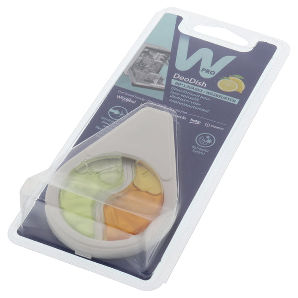 Deodorante WPro DeoDish universale per lavastoviglie Whirlpool Electrolux Bosch