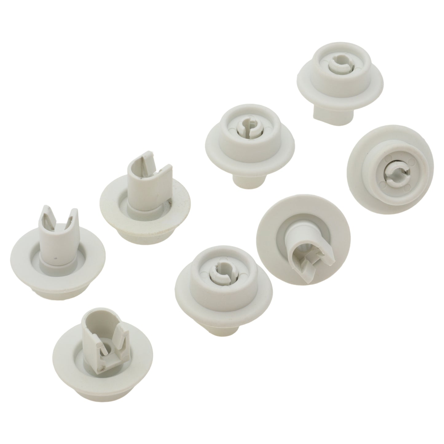 Electrolux AEG Zanussi kit lavavajillas cesta inferior 8 ruedas FAV ESF ESL ZWS