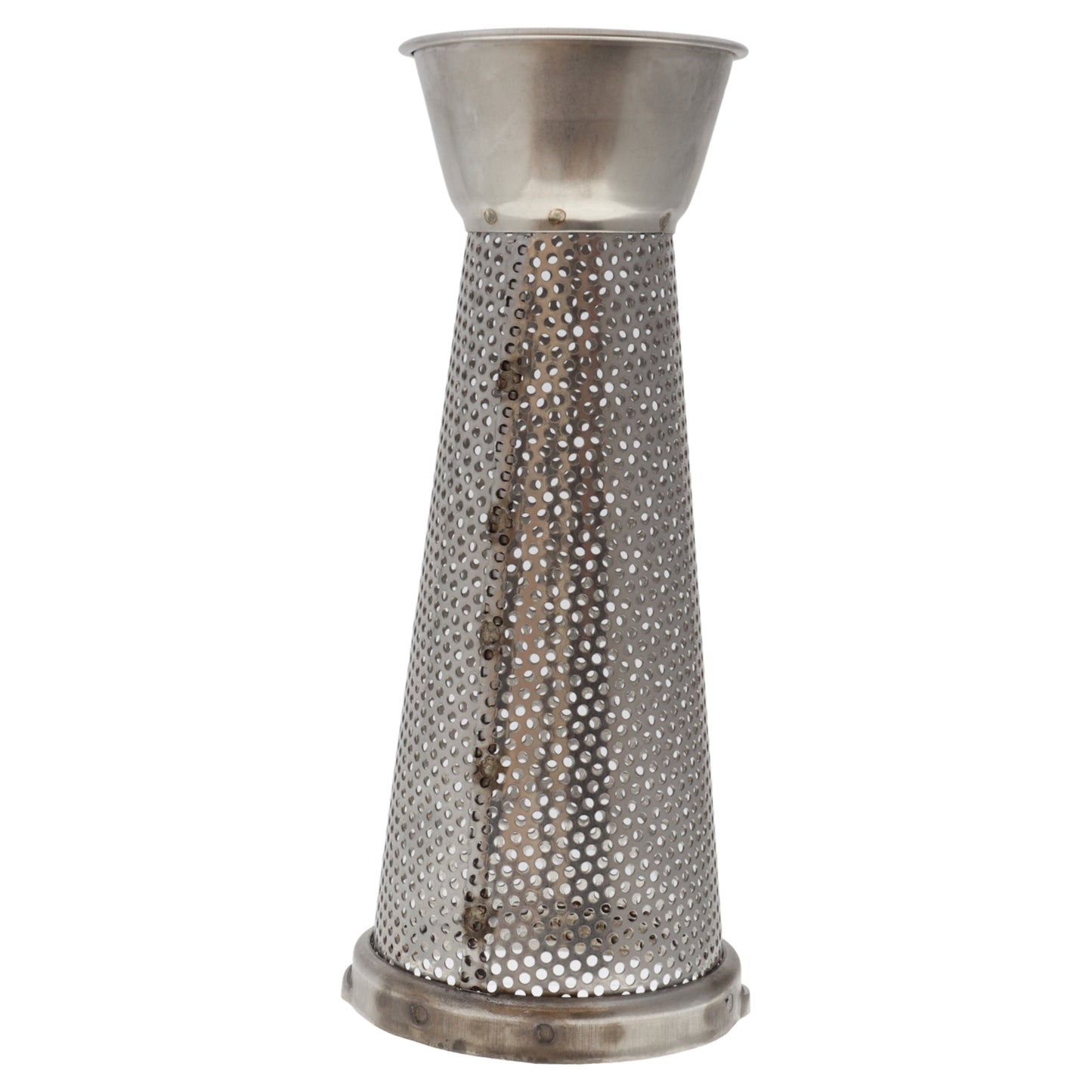 Reber cono filtro inox n. 5 fori grandi 2,5mm passapomodoro spremipomodoro