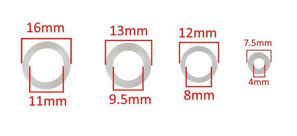 Polti Juego de Juntas o-Anillo Vaporetto 950 Forever 2010 Express Flash Smart45