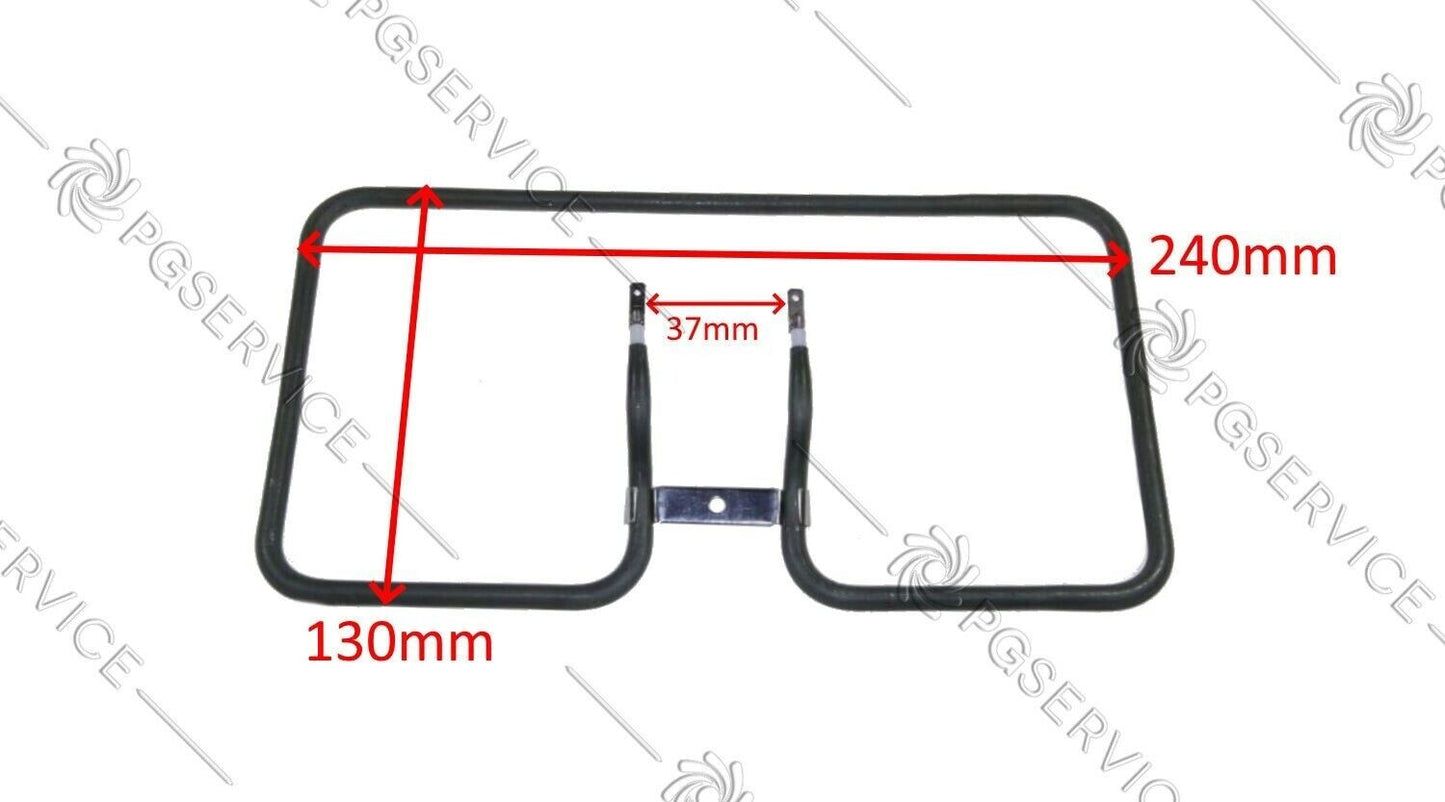 Tefal Resistencia 240mm 230V 850W Cuadrícula Comfort Ultracompacto GC301 GC302