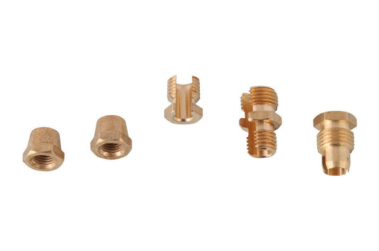 Universelle Thermoelement Länge 150 cm mit 5 Muttern für Herd Kochfeld Ofen