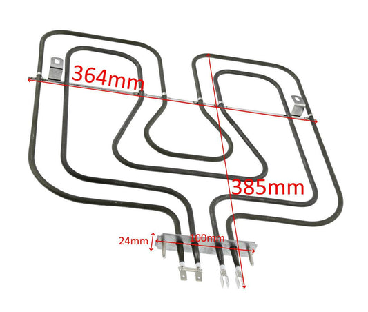 Electrolux Rex AEG bovenverwarming inbouwoven EKC EKM EOB EON F50 FLQ FM