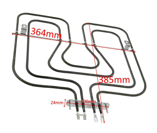 Electrolux Rex AEG bovenverwarming inbouwoven EKC EKM EOB EON F50 FLQ FM