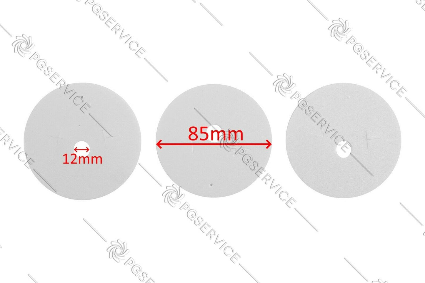 Ariete 3x disco gomma guarnizione 85mm serbatoio nebulizzatore Sani Jet 4126