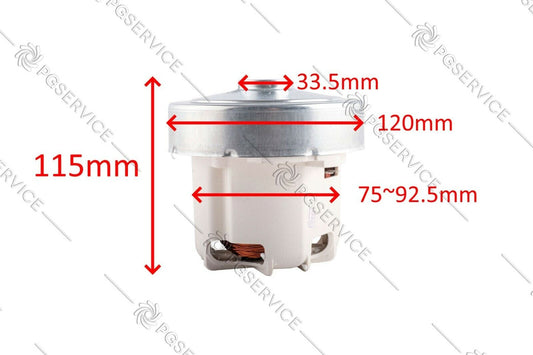 Rowenta motore DOMEL 463.3.406 230V aspirapolvere Silnece Force RO56 RO58 RO82