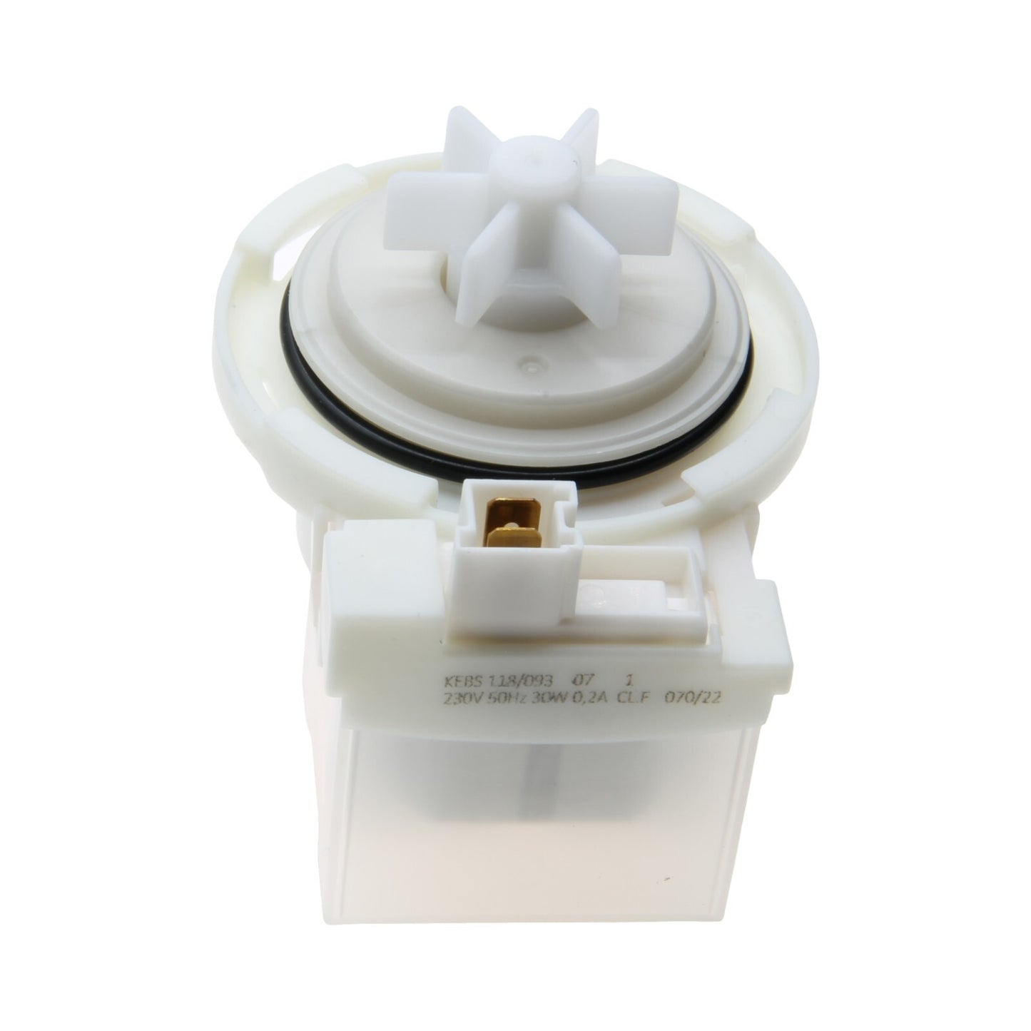 Pompe Échappement Kebs 118/093 30W Machine à Laver Bosch Siemens Maxx 1000 2060