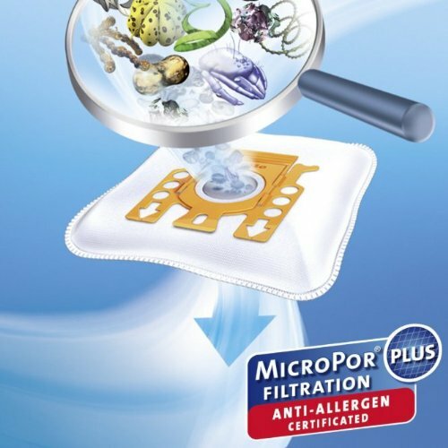 Swirl 4 sacchi microfibra aspirapolvere Miele S2000 S5000 S8000 S600 C1 C2 C3 ATHOS	