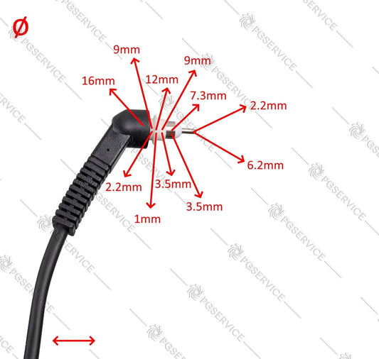 Gammapiù cavo alimentazione spinotto piastra capelli onde Wave 3.0 FDM-01703