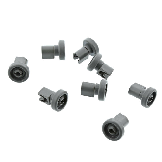 8x Ruote cesto alto lavastoviglie Electrolux Rex AEG ESF ESI ESL F44 PDV TP TT