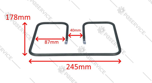 Rowenta Widerstand Niedriger 1000W 230V Platte Optigrill GR702 GR712 GR750 GC71