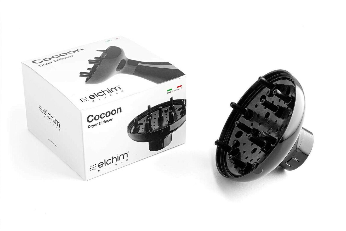 Elchim diffusore phon asciugacapelli Cocoon 3900 8th Sense Light Xlite