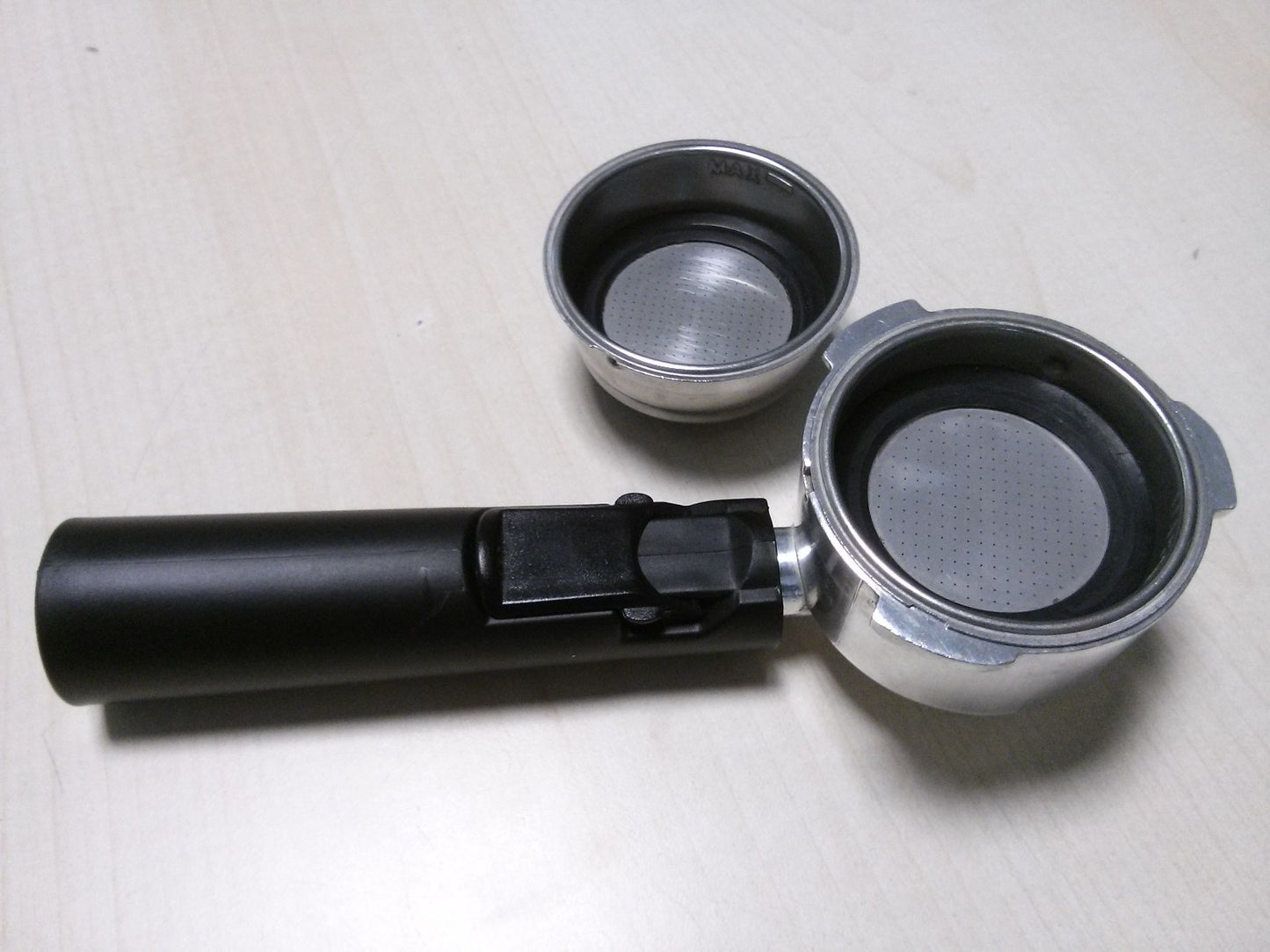 Ariete Boom-Arm Tasse + Filter Waffeln Pulver Maschine Cafe Damen und Herren