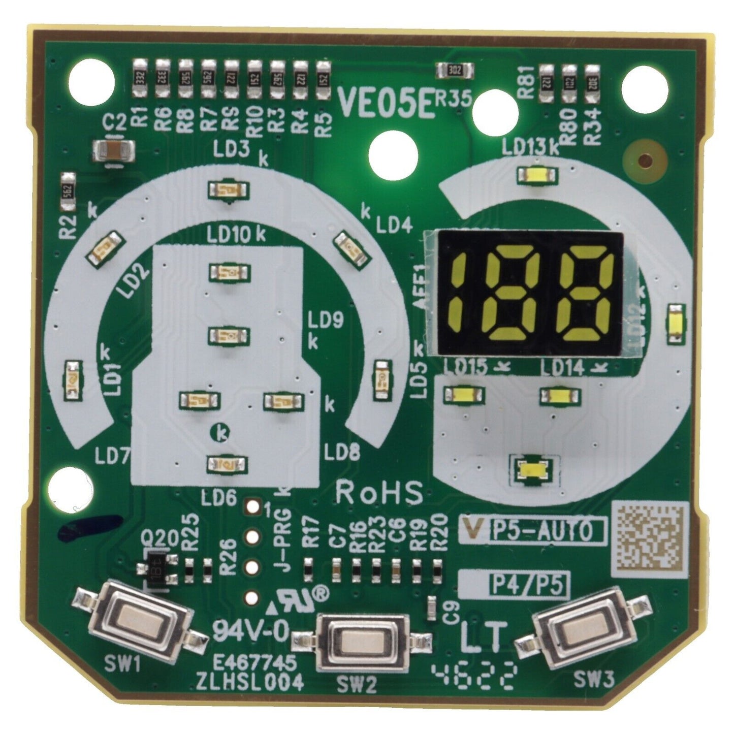 Rowenta scheda elettronica PCB scopa aspirapolvere XForce 14.60 15.60 RH99 NOTE!