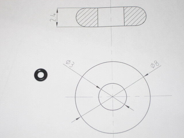 Ariete guarnizione OR O-ring macchina caffè Konsuelo 1333 Cialdissima 1332 1333