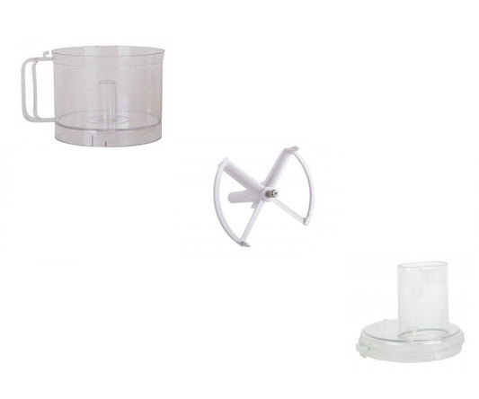 Braun set kom voor deksel meshouder 0,5LT robot Multipractic 4243 4259 4262