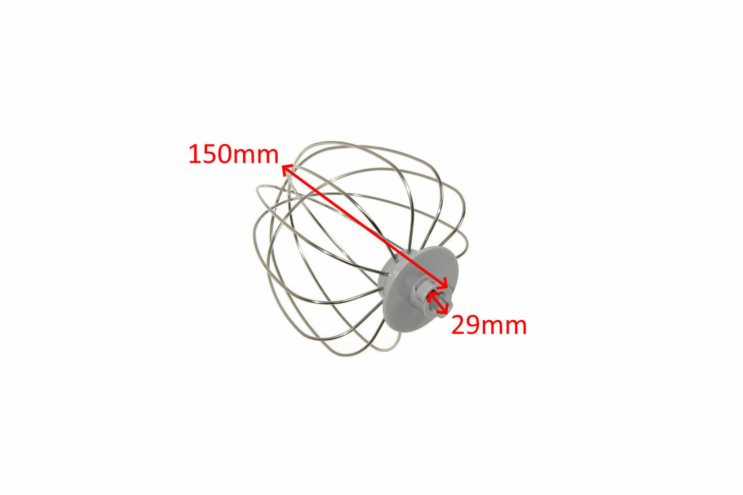 Ariete frusta fili panna montare 150mm impastatrice planetaria Moderna 1589