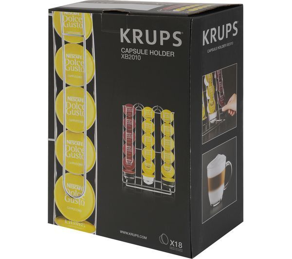 Krups supporto stand alloggio porta capsule macchina caffè Nescafè Dolce Gusto