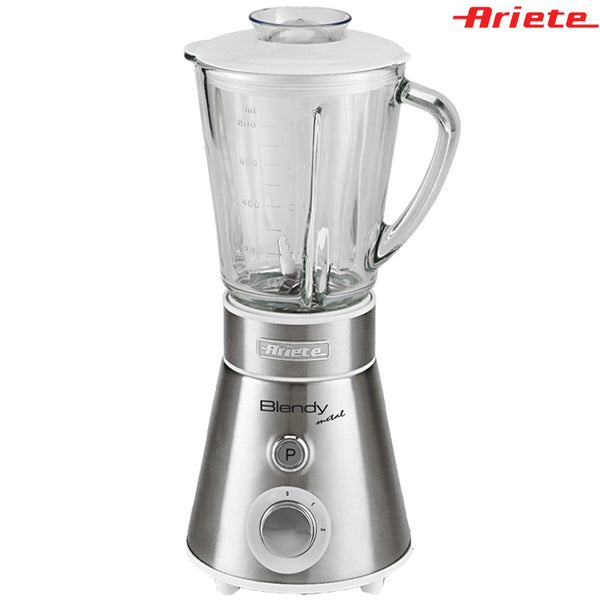 Ariete frullatore Blendy Metal 561 caraffa in vetro 800ml lama in acciaio inox