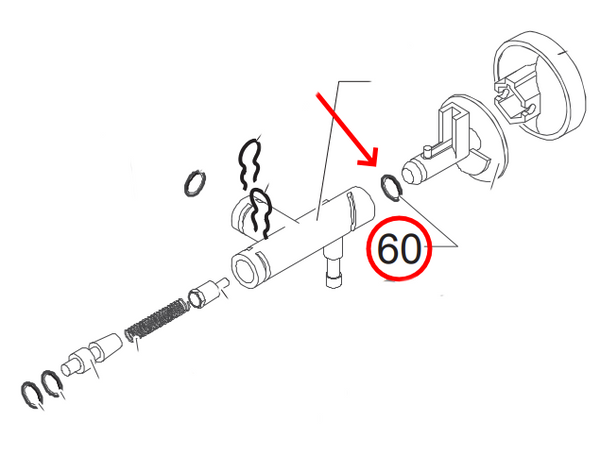 Saeco Gaggia Philips afdichting 7mm OR klep koffiezetapparaat Incanto ModoMio