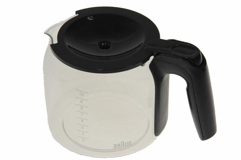 Braun caraffa 10 coperchio macchina caffè a filtro PureEase 3108 KF3100 KF3120 