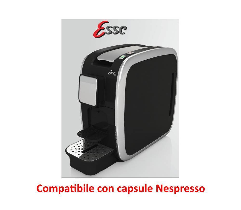 CBT Esse macchina da caffè compatibile capsule Nespresso 1200W 19bar Made Italy